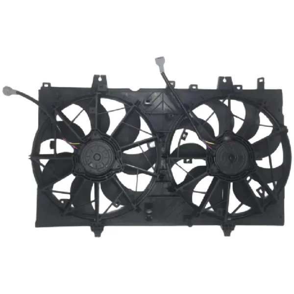 Yoonshan Radiator Fan for NISSAN XTRAIL Back_View(OE:21481-4CL0A,21481-4BA0A,21481-4CM0A,21481-4CE0A,21481-5HA0A,21481-4CG0A,21481-4BC0A)
