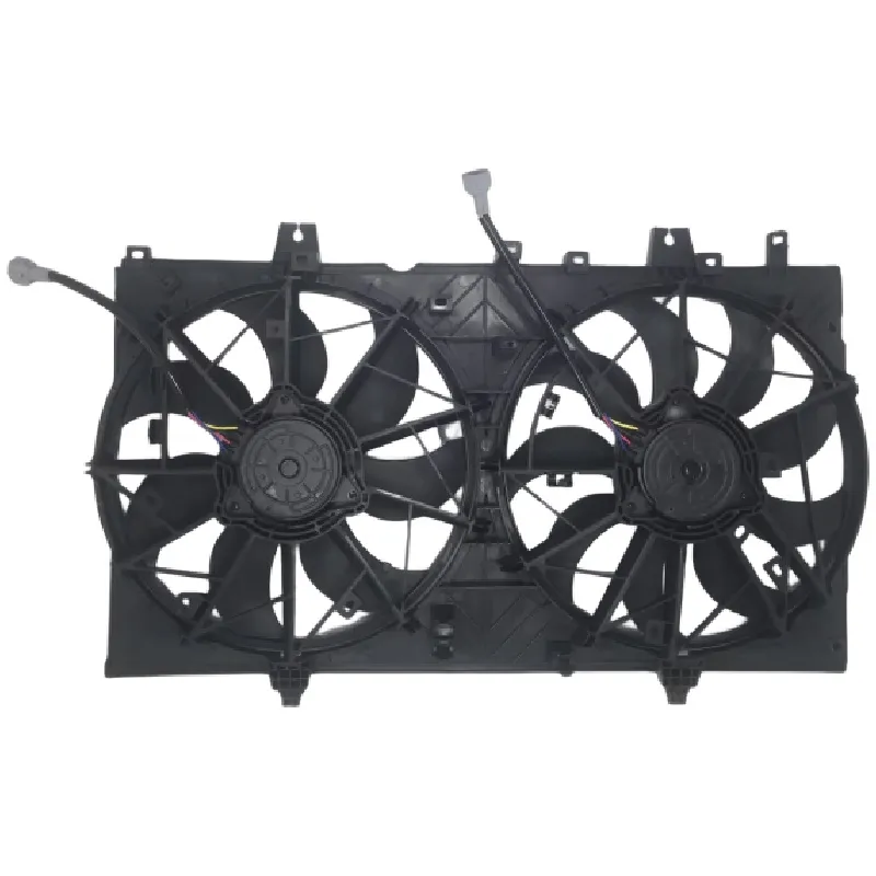 Yoonshan Radiator Fan for NISSAN XTRAIL Back_View(OE:21481-4CL0A,21481-4BA0A,21481-4CM0A,21481-4CE0A,21481-5HA0A,21481-4CG0A,21481-4BC0A)