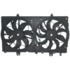 Yoonshan Radiator Fan for NISSAN XTRAIL Front_View(OE:21481-4CL0A,21481-4BA0A,21481-4CM0A,21481-4CE0A,21481-5HA0A,21481-4CG0A,21481-4BC0A)