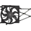 Yoonshan Radiator Fan for OPEL ASTRA Front_View(OE:1314539,90570739,1341299,90570736,201776,200830,1341344,1314552,1341386,1314538)
