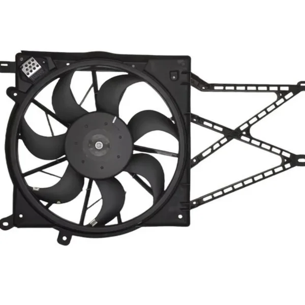 Yoonshan Radiator Fan for OPEL ASTRA Front_View(OE:1314539,90570739,1341299,90570736,201776,200830,1341344,1314552,1341386,1314538)
