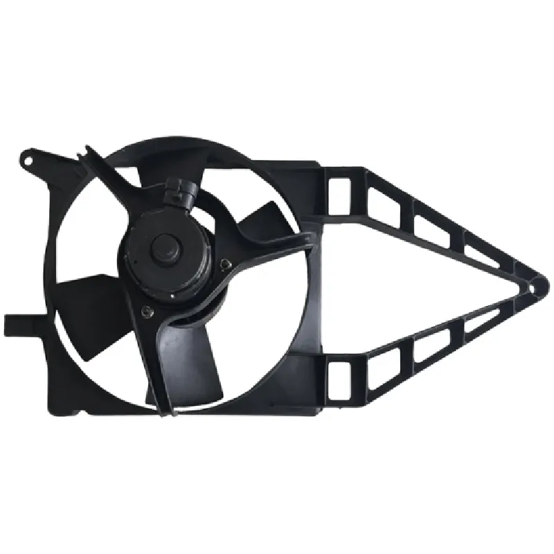 Yoonshan Radiator Fan for OPEL CORSA 1.4L (1994-2001) Back_View(OE:1341244,22061461,1341258,90410053,93230490,1314518,341-258)