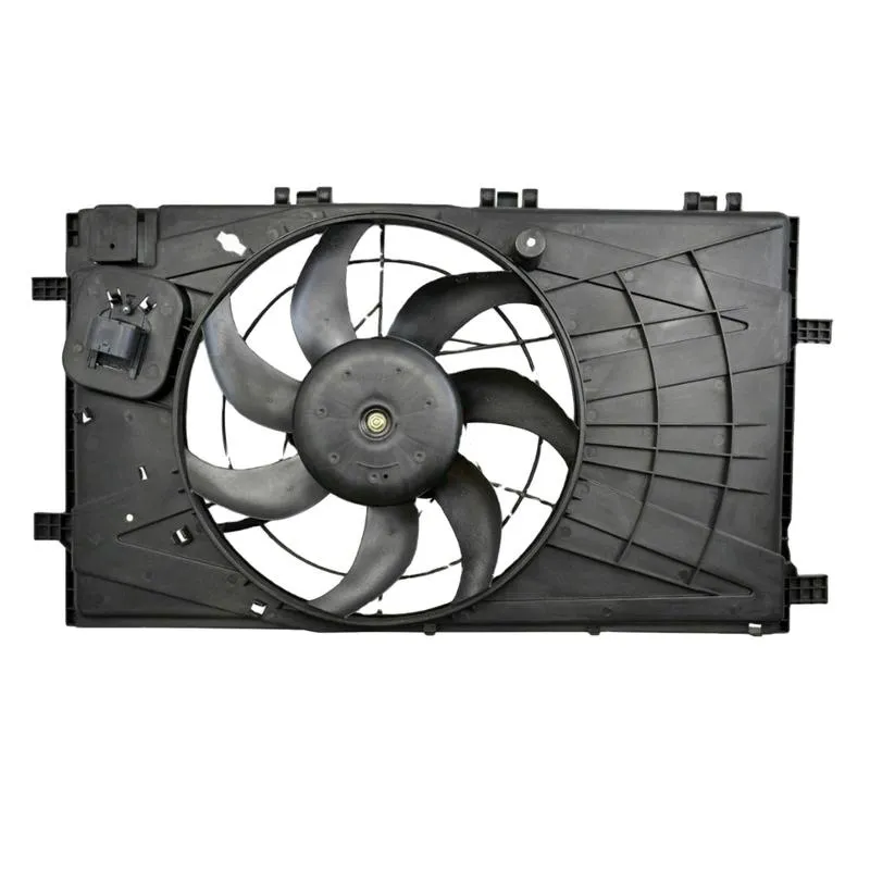 Yoonshan Radiator Fan for OPEL INSIGNIA (2008-) Back_View(OE:1314359,13241730)