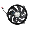 Yoonshan Radiator Fan for PEUGEOT 206 Back_View(OE:1253.91,1253.C9,125480,125487,1253C7,1253E0)
