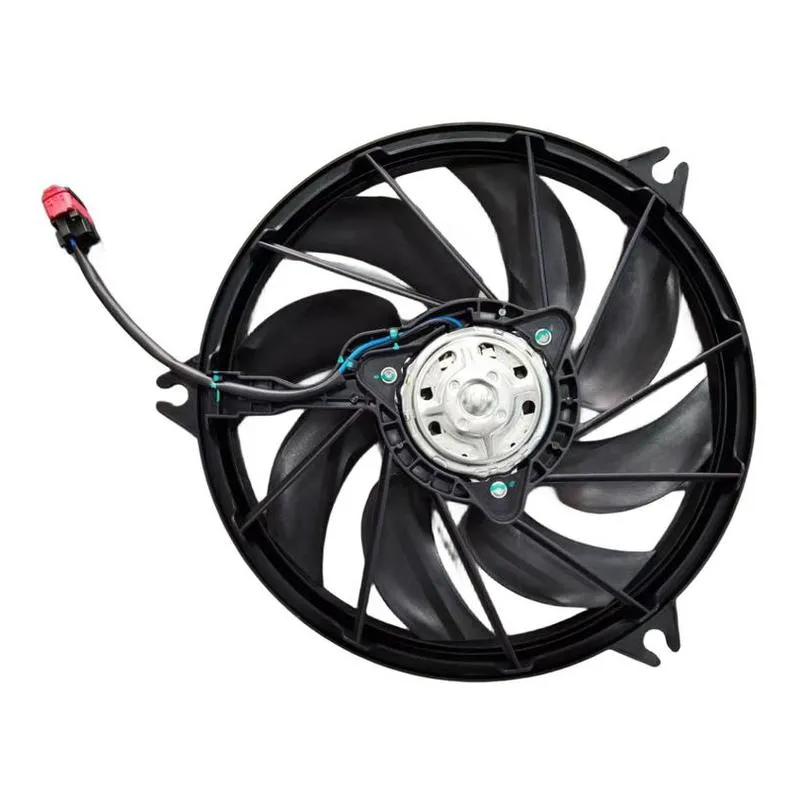 Yoonshan Radiator Fan for PEUGEOT 206 Back_View(OE:1253.91,1253.C9,125480,125487,1253C7,1253E0)