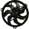 Yoonshan Radiator Fan for PEUGEOT 206 Back_View(OE:125384,1253G5,1253EO)