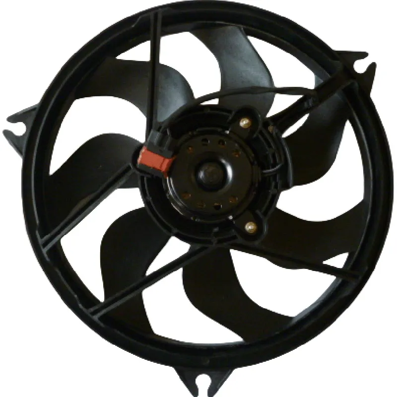 Yoonshan Radiator Fan for PEUGEOT 206 Back_View(OE:125384,1253G5,1253EO)