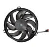 Yoonshan Radiator Fan for PEUGEOT 206 Front_View(OE:1253.91,1253.C9,125480,125487,1253C7,1253E0)