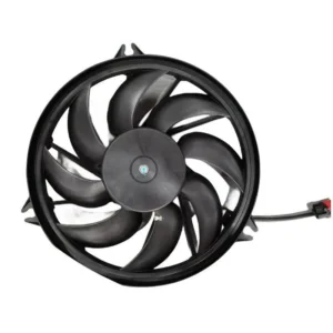 Yoonshan Radiator Fan for PEUGEOT 206 Front_View(OE:1253.91,1253.C9,125480,125487,1253C7,1253E0)