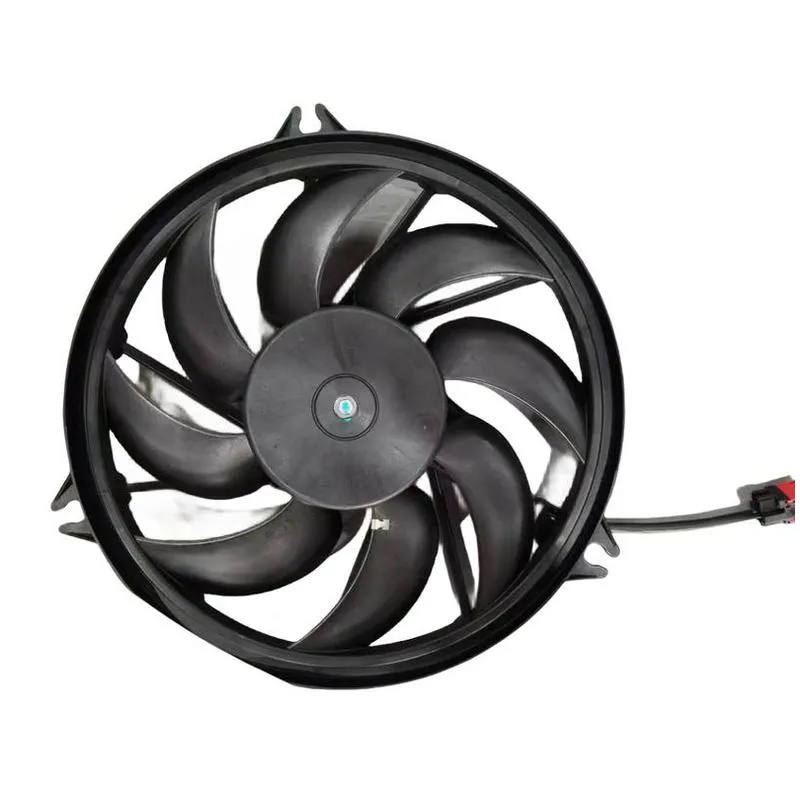 Yoonshan Radiator Fan for PEUGEOT 206 Front_View(OE:1253.91,1253.C9,125480,125487,1253C7,1253E0)