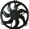 Yoonshan Radiator Fan for PEUGEOT 206 Front_View(OE:125384,1253G5,1253EO)