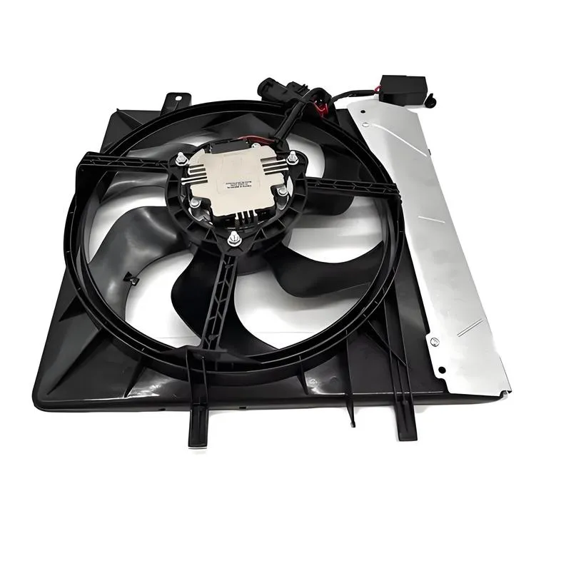 Yoonshan Radiator Fan for PEUGEOT 207 Back_View(OE:1253H3,1253C6,696133,V22-01-1774)
