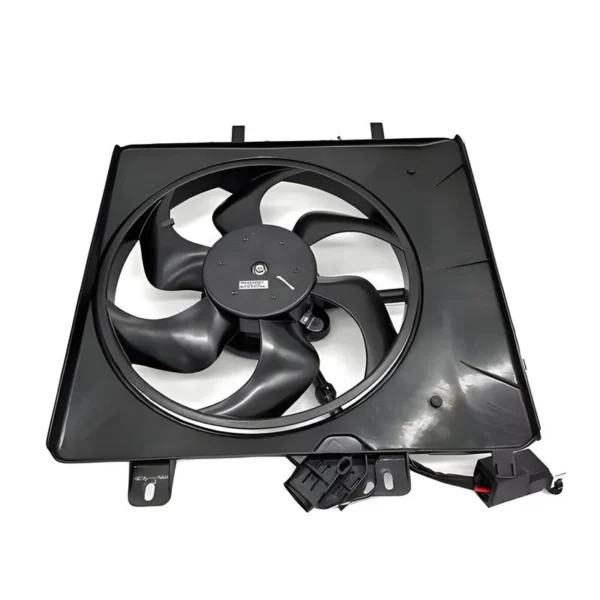 Yoonshan Radiator Fan for PEUGEOT 207 Front_View(OE:1253H3,1253C6,696133,V22-01-1774)