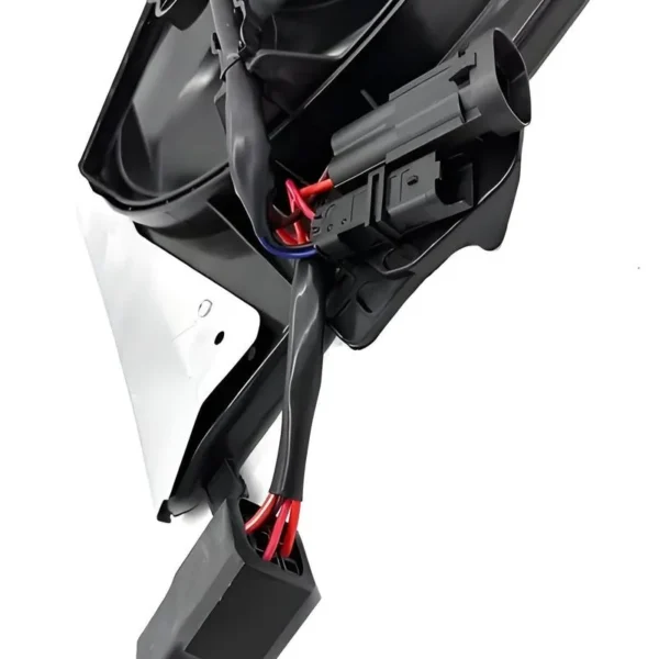 Yoonshan Radiator Fan for PEUGEOT 207 Wire_Harness_Closeup(OE:1253H3,1253C6,696133,V22-01-1774)