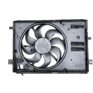 Yoonshan Radiator Fan for PEUGEOT 308 Front_View(OE:9806313580,9832930080,9836638080,9806313280,9836636780)