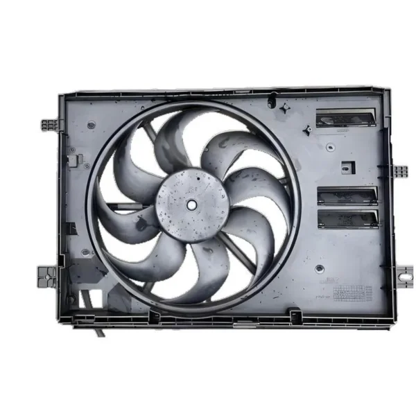 Yoonshan Radiator Fan for PEUGEOT 308 Front_View(OE:9806313580,9832930080,9836638080,9806313280,9836636780)