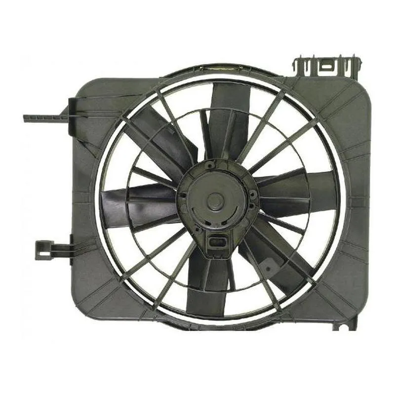 Yoonshan Radiator Fan for PONTIAC Sunfire 2.2L 2.4L (1995-2005) Back_View(OE:12365370,22645919,22136897,89022540,GM3115106,620-600822)