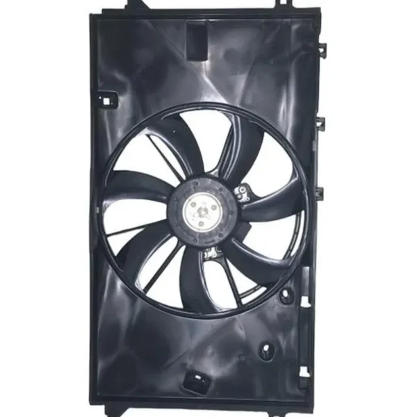 Yoonshan Radiator Fan for TOYOTA CH-R Front_View(OE:16711-F2040-XX,26580-1000,16363-47060,16363-47050,16711-F2010,268500-1010)