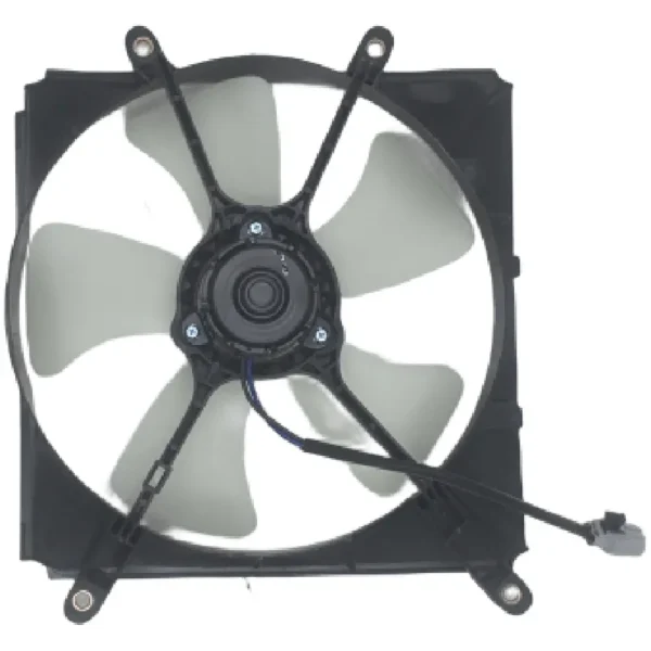 Yoonshan Radiator Fan for TOYOTA COROLLA 1.6L 2.0L Back_View(OE:16363-64030,16361-63020,16711-15240,16361-74070,16363-15240,16711-74410,16363-11060,16363-10010,16711-11230,16363-10010,16361-16050,16711-16180,16363-11020)