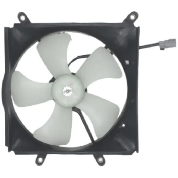 Yoonshan Radiator Fan for TOYOTA COROLLA 1.6L 2.0L Front_View(OE:16363-64030,16361-63020,16711-15240,16361-74070,16363-15240,16711-74410,16363-11060,16363-10010,16711-11230,16363-10010,16361-16050,16711-16180,16363-11020)
