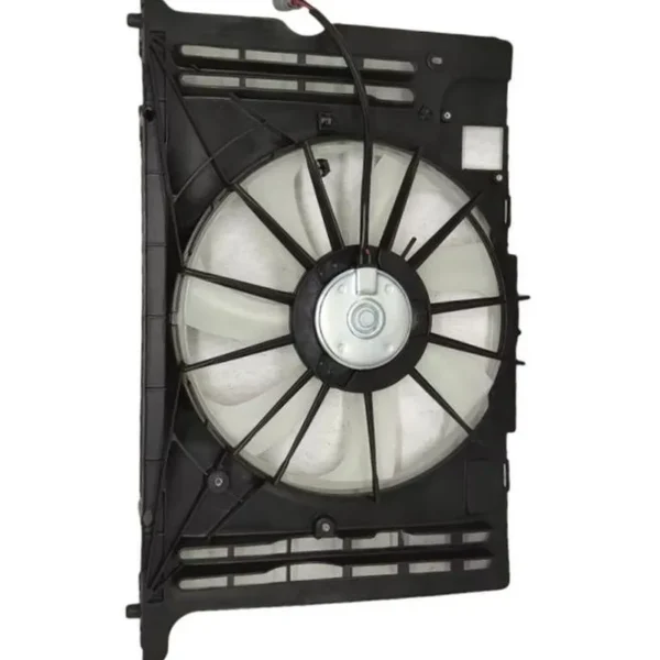 Yoonshan Radiator Fan for TOYOTA COROLLA THE MIDDLE EAST Back_View(OE:16711-0T040,16361-0T040,16363-0T020,16711-22160,16360-22150,1671122140,88975763,TO3115156)