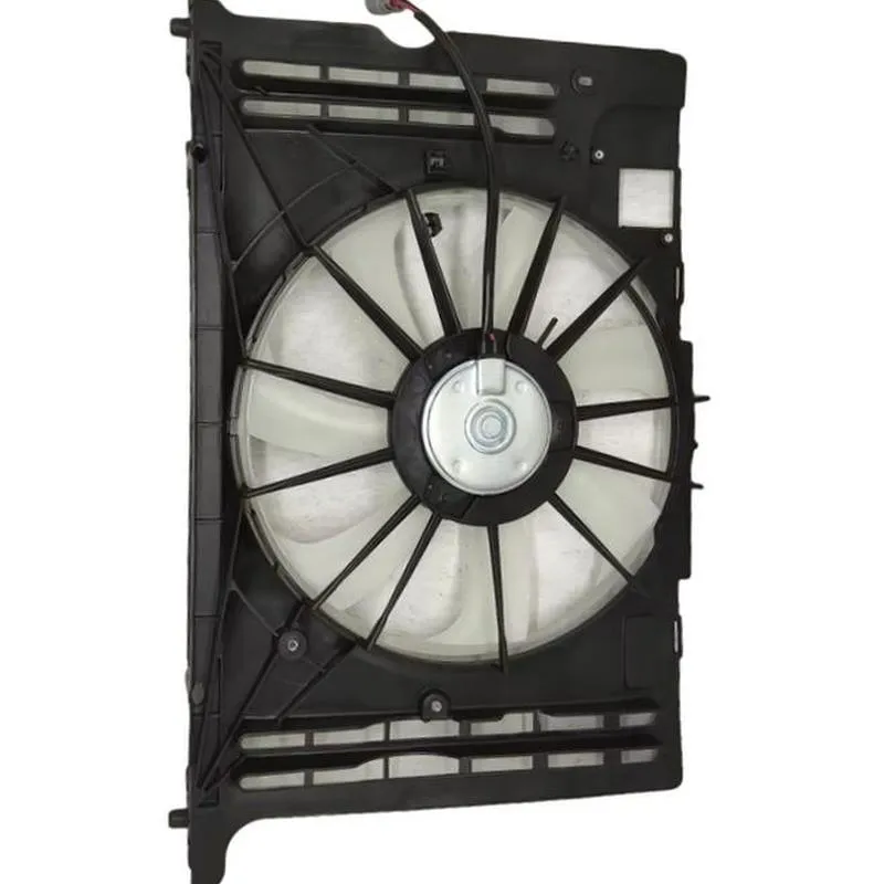 Yoonshan Radiator Fan for TOYOTA COROLLA the Middle East Back_View(OE:16711-0T040,16361-0T040,16363-0T020,16711-22160,16360-22150,1671122140,88975763,TO3115156)