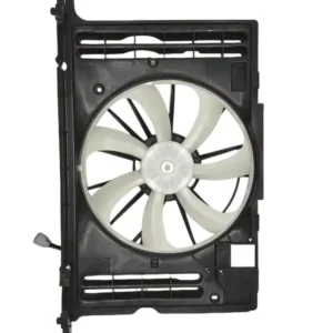 Yoonshan Radiator Fan for TOYOTA COROLLA the Middle East Front_View(OE:16711-0T040,16361-0T040,16363-0T020,16711-22160,16360-22150,1671122140,88975763,TO3115156)