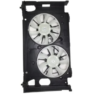Yoonshan Radiator Fan for TOYOTA PRIUS (2010-2013) Front_View(OE:16711-37040,16361-37010,16361-28360,16363-37010,16363-37020,16711-37060)