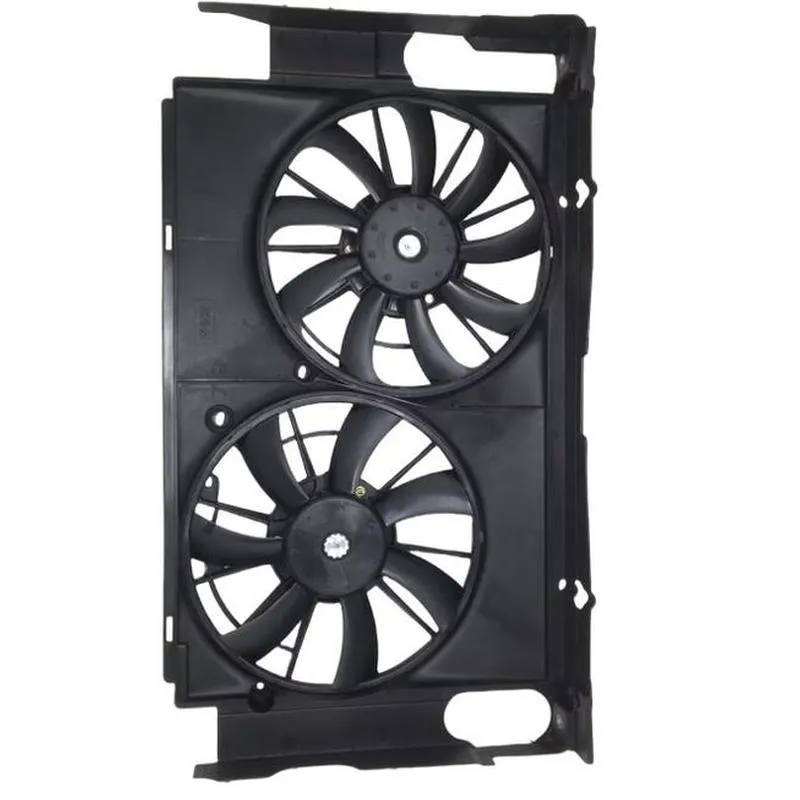 Yoonshan Radiator Fan for TOYOTA RV4 2.0/2.5L Front_View(OE:16711-36140,16363-0V380,16363-0V390,16711-0V220,16361-0H300)