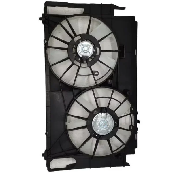 Yoonshan Radiator Fan for TOYOTA RV4 (2013-) Back_View(OE:16711-37100,KFD184,16363-28240,16363-28020,16361-28200,16361-28210)