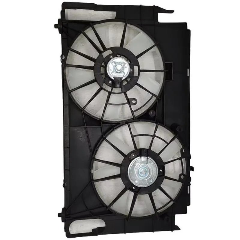 Yoonshan Radiator Fan for TOYOTA RV4 (2013-) Back_View(OE:16711-37100,KFD184,16363-28240,16363-28020,16361-28200,16361-28210)