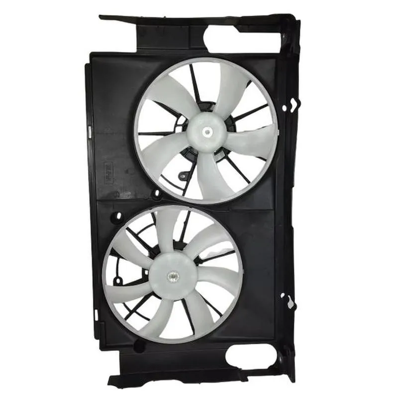 Yoonshan Radiator Fan for TOYOTA RV4 (2013-) Front_View(OE:16711-37100,KFD184,16363-28240,16363-28020,16361-28200,16361-28210)