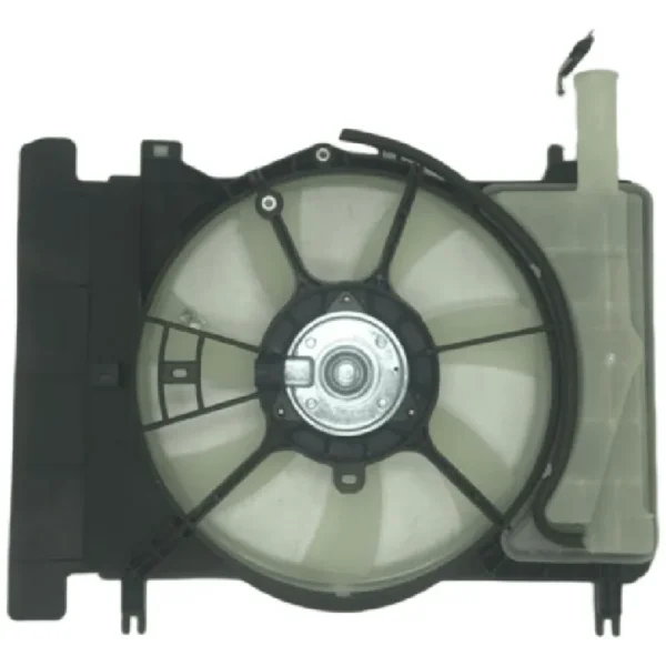Yoonshan Radiator Fan for TOYOTA YARIS Back_View(OE:16711-37050,16361-0M020,16711-21110,16711-0M040,16363-0T030,16361-0T030,16363-0T040,16363-21090,16711-L1110,16363-0M010,16361-0M060,16363-0D110,620-549)