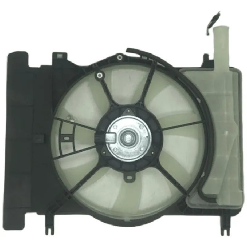 Yoonshan Radiator Fan for TOYOTA YARIS Back_View(OE:16711-37050,16361-0M020,16711-21110,16711-0M040,16363-0T030,16361-0T030,16363-0T040,16363-21090,16711-L1110,16363-0M010,16361-0M060,16363-0D110,620-549)