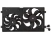 Yoonshan Radiator Fan for VOLKSWAGEN BEETLE Front_View(OE:1C0121206A,1C0121207C,1C0121206B,1C0959455,1J0959445T,620-773)