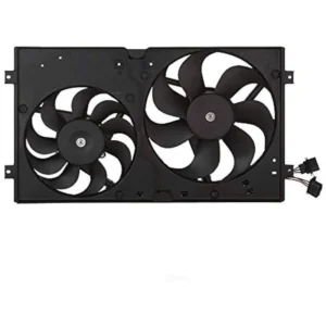Yoonshan Radiator Fan for VOLKSWAGEN BEETLE Front_View(OE:1C0121206A,1C0121207C,1C0121206B,1C0959455,1J0959445T,620-773)