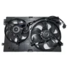 Yoonshan Radiator Fan for VOLKSWAGEN BORA Back_View(OE:1J0121207LB41)