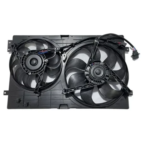 Yoonshan Radiator Fan for VOLKSWAGEN BORA Back_View(OE:1J0121207LB41)