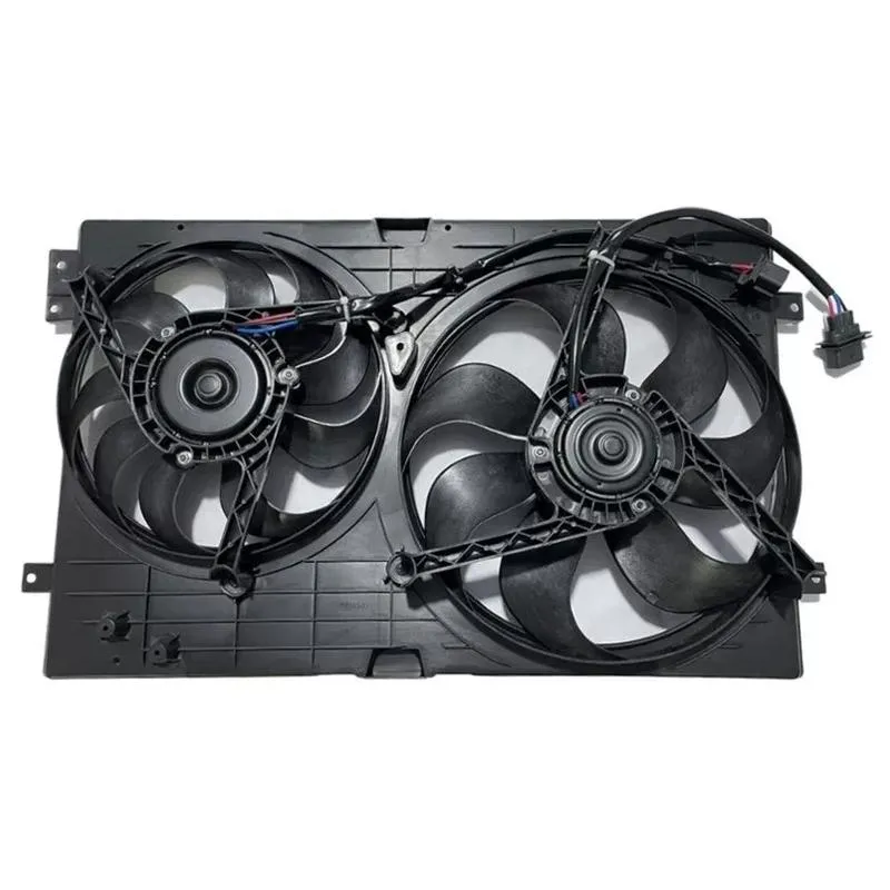 Yoonshan Radiator Fan for VOLKSWAGEN BORA Back_View(OE:1J0121207LB41)