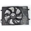 Yoonshan Radiator Fan for VOLKSWAGEN GOLF7 1.6L Back_View(OE:5Q0121205AL,5Q0121207BH)