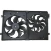 Yoonshan Radiator Fan for VOLKSWAGEN GOLF 1.9L TDI (2000-2006) Front_View(OE:1J0121205B,6X0959455A,1J0121206C,6X0959455F,1J0121206D,1J0121206F,1J0121206G,1J0959455M,620-799)