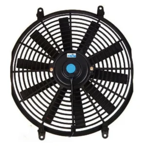Yoonshan Universal Electric Radiator Fan 14 Inch Straight Blade Front_View(For Bus Truck AC)