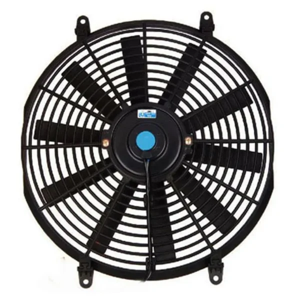 Yoonshan Universal Electric Radiator Fan 14 INCH STRAIGHT BLADE Front_View(For Bus Truck AC)