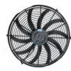Yoonshan Universal Electric Radiator Fan 16 Inch Curved Blade Front_View(For Bus Truck AC)