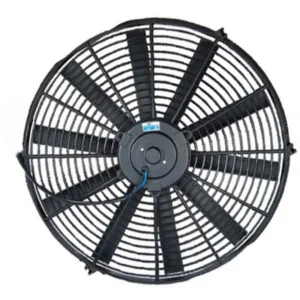 Yoonshan Universal Electric Radiator Fan 16 Inch Straight Blade Front_View(For Bus Truck AC)