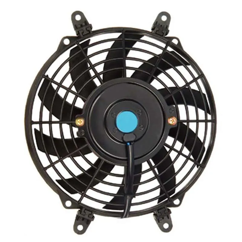 Yoonshan Universal Electric Radiator Fan 9 Inch Curved Blade Back_View(For Bus Truck AC)