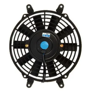 Yoonshan Universal Electric Radiator Fan 9 Inch Straight Blade Front_View(For Bus Truck AC)