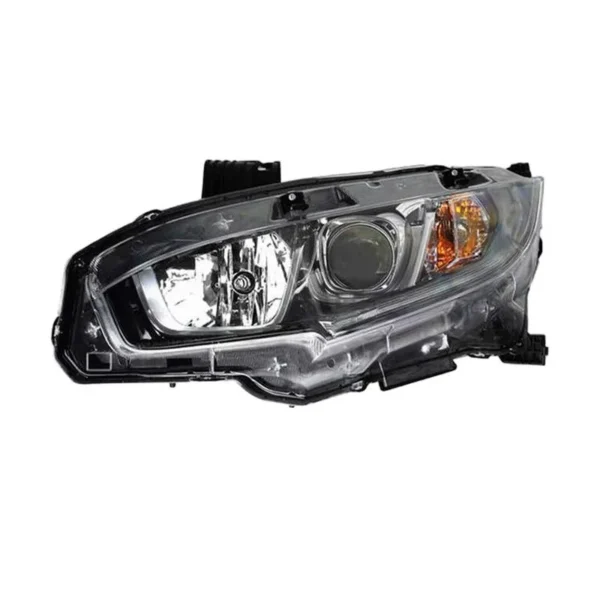 Yoonshan Head Light for HONDA CIVIC (2016-2018) Front_View(OE:33150-TBA-A01,33100-TBA-A01,33150-TET-H11,33100-TET-H11)