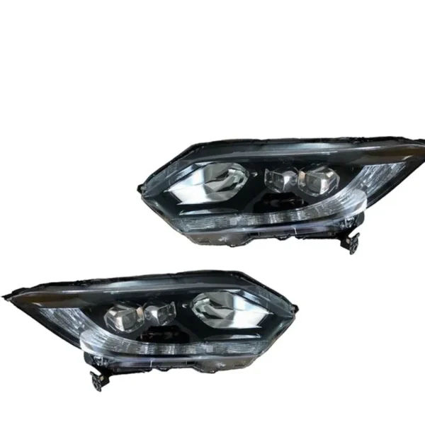 Yoonshan Head Light for HONDA VEZEL (2015) Pair_Front_View(OE:L:33150-T7A-H11,R:33100-T7A-,H11)