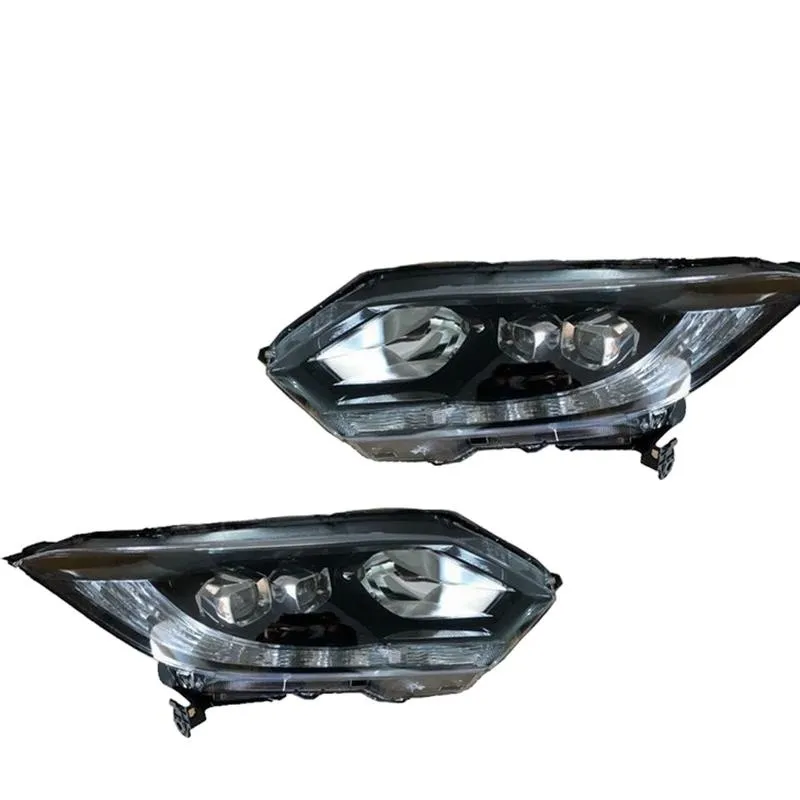 Yoonshan Head Light for HONDA VEZEL (2015) Pair_Front_View(OE:L:33150-T7A-H11,R:33100-T7A-,H11)
